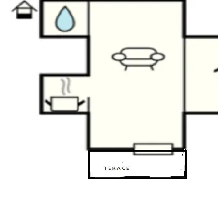 公寓 In The House With Pool, Ground Floor